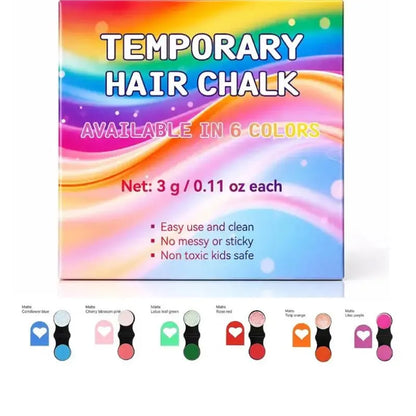 Temporary Hair Chalk Kit for Girls