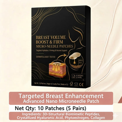 💥Targeted Breast Enhancement Advanced Nano Microneedle Patch