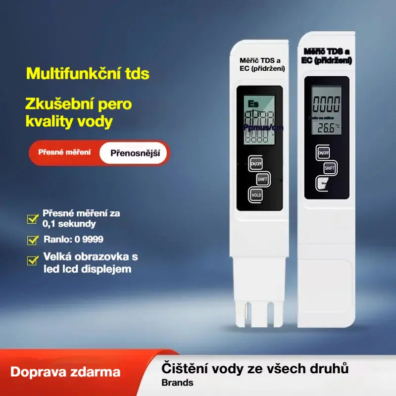 💧 3 in 1 TDS Water Quality Meter