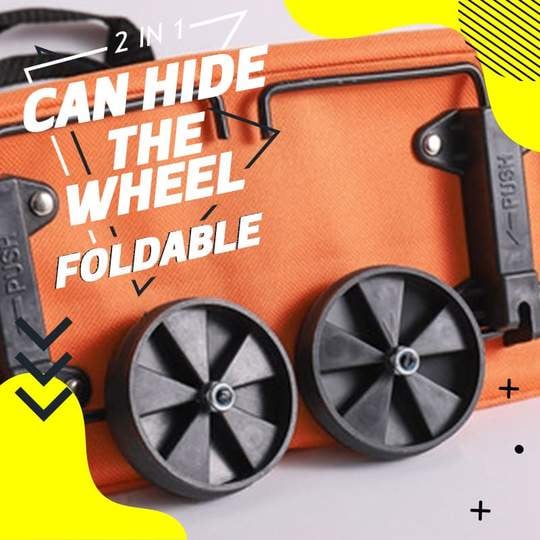 🔥Labor Day Special Offer🔥 2 in 1 Foldable Shopping Cart