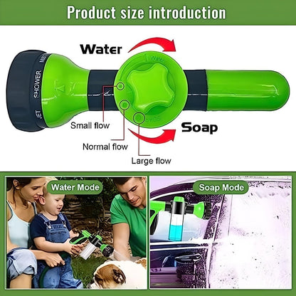 ✨LAST DAY ONLY 49% OFF🔥Pup Jet Dog Wash Hose Nozzle Foam Dog Horse Sprayer Wash Hose Attachment Soap Dispenser Sprayer Dog Bathing Sprayer
