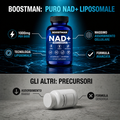 BOOSTMAN NAD+ FOR MEN: REGAIN YOUR VITALITY