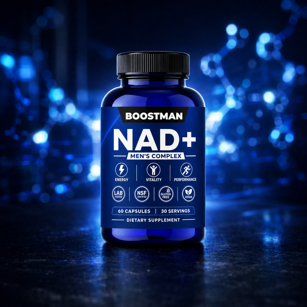 BOOSTMAN NAD+ FOR MEN: REGAIN YOUR VITALITY