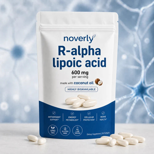 R-Alpha Lipoic Acid — 600mg Pure R-Form Softgels