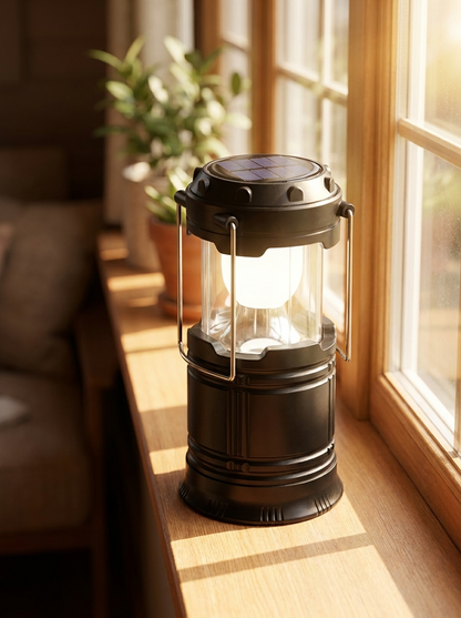 ⛺Light up any adventure with TrailGlow Pro™, ☀️the all-in-one lantern, power bank, and emergency companion.
