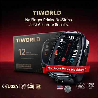 Non-Invasive Smart Blood Sugar Tracking Device 99.9% Accuracy 