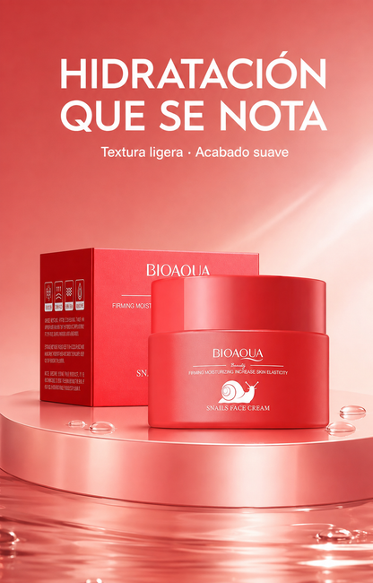 BIOAQUA Snails Face Cream — Crema facial hidratante 60 g