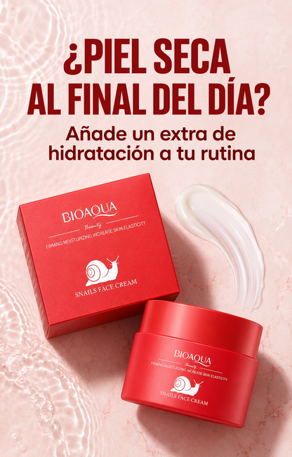 BIOAQUA Snails Face Cream — Crema facial hidratante 60 g