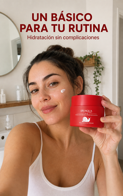 BIOAQUA Snails Face Cream — Crema facial hidratante 60 g