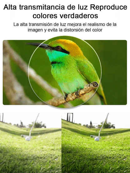 Protege tus ojos con inteligencia: Filtro azul y enfoque automático en un diseño único.
