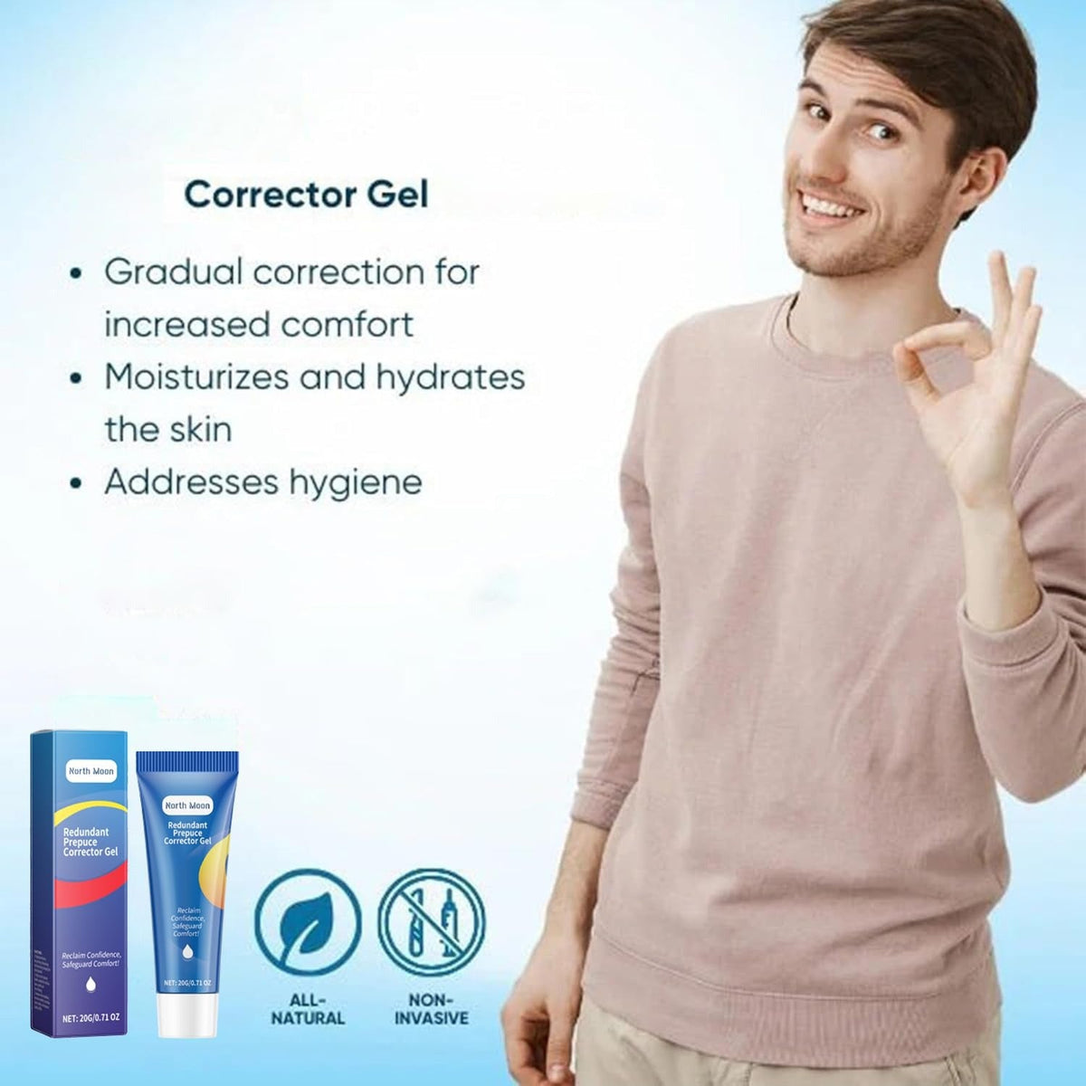 Gentle Foreskin Corrector Gel – Soothing, Natural Relief