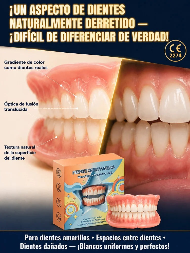 🦷✨ ¡NUEVO! Dentadura Postiza Tecnológica de Colocación Rápida en 3 Minutos 🔥😁