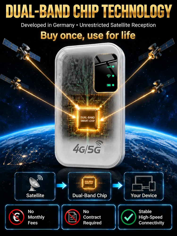 【0 Cost Enjoying Network】Portable Pocket WiFi🛰️