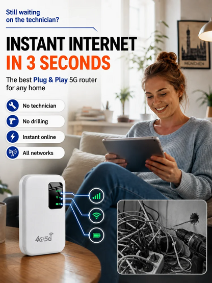 【0 Cost Enjoying Network】Portable Pocket WiFi🛰️