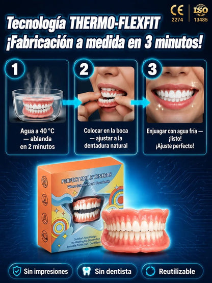🦷✨ ¡NUEVO! Dentadura Postiza Tecnológica de Colocación Rápida en 3 Minutos 🔥😁