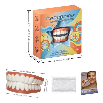 🦷✨ ¡NUEVO! Dentadura Postiza Tecnológica de Colocación Rápida en 3 Minutos 🔥😁