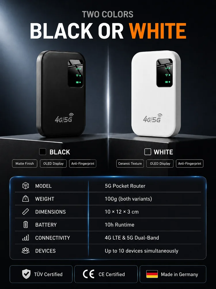 【0 Cost Enjoying Network】Portable Pocket WiFi🛰️