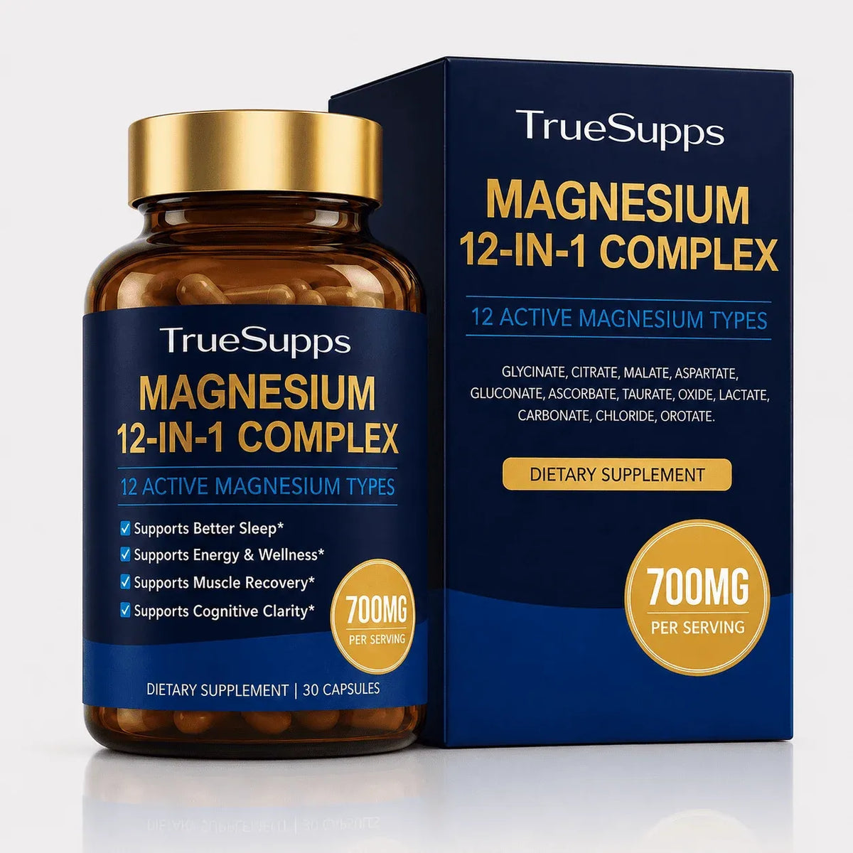 12-in-1 Magnesium Complex 700mg