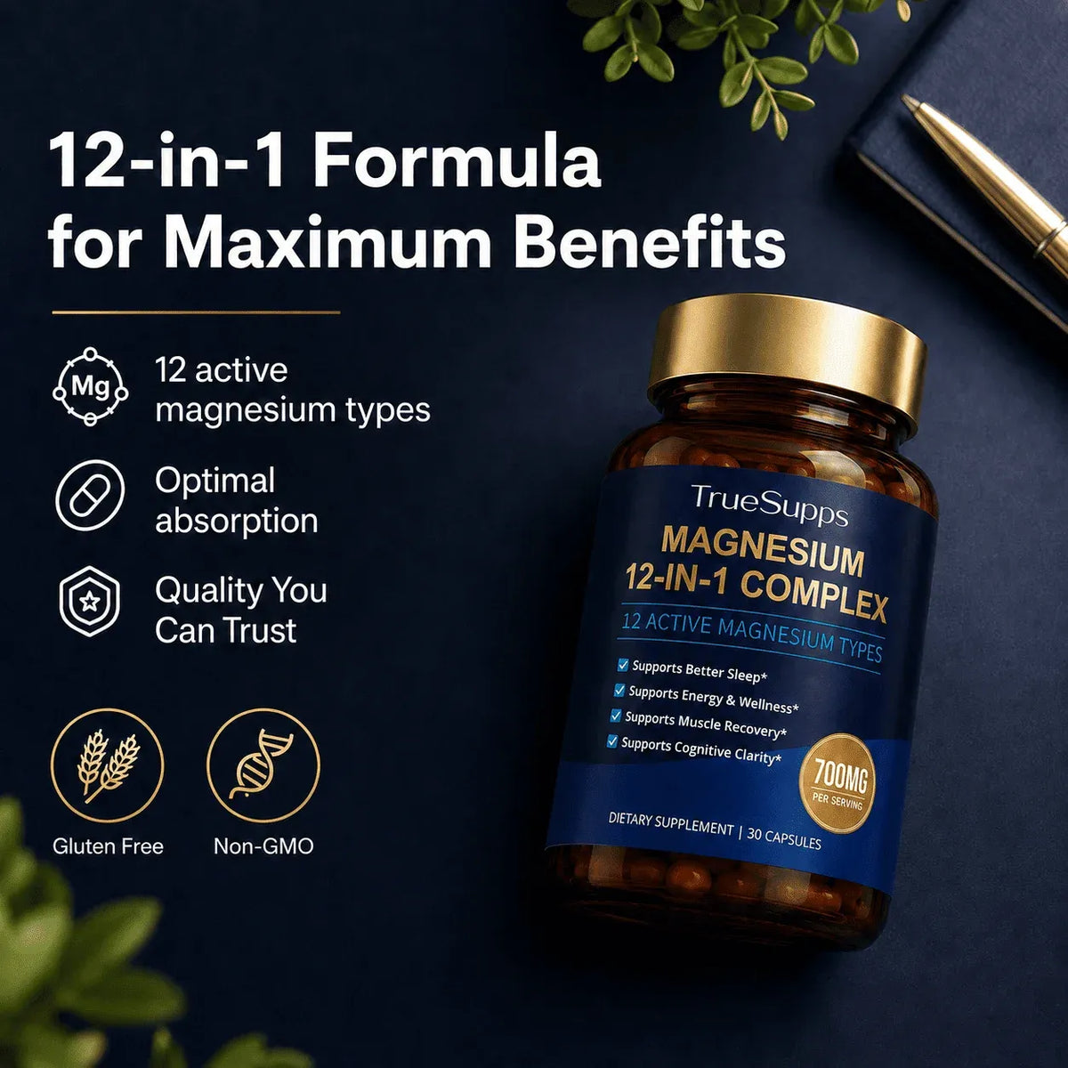 12-in-1 Magnesium Complex 700mg
