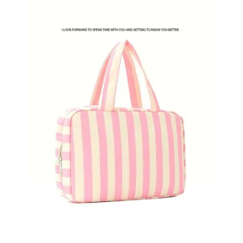 Large Toiletry Bag Travel Bag with Hanging Hook, Water-resistant Makeup Cosmetic Bag Travel Organizer for Accessories, Shampoo, Full Sized Container, Toiletries