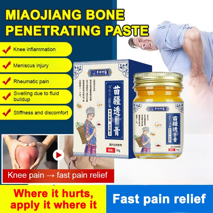 Miaojiang muscle relaxant and pain reliever