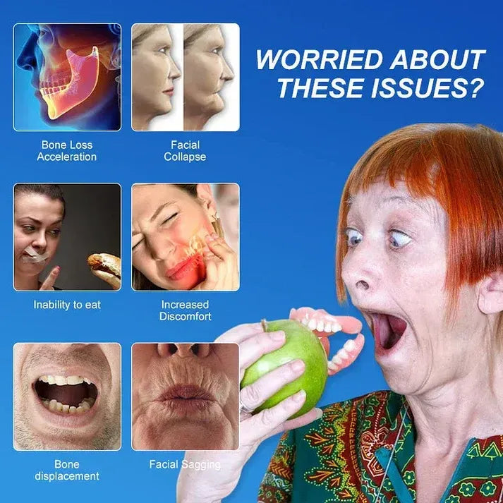 🌎 Ends Today: 50% OFF! ⏰ Medical Full Denture with Strong Suction
