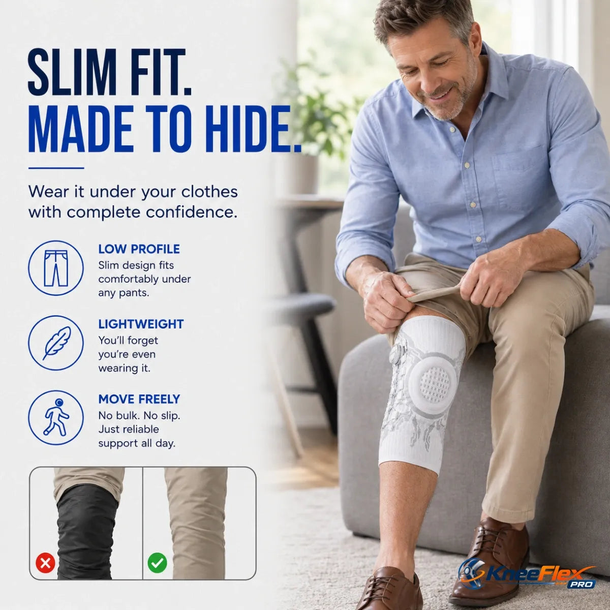 KneeFlex Pro - 70% OFF - Adjustable Compression Advanced Knee Brace