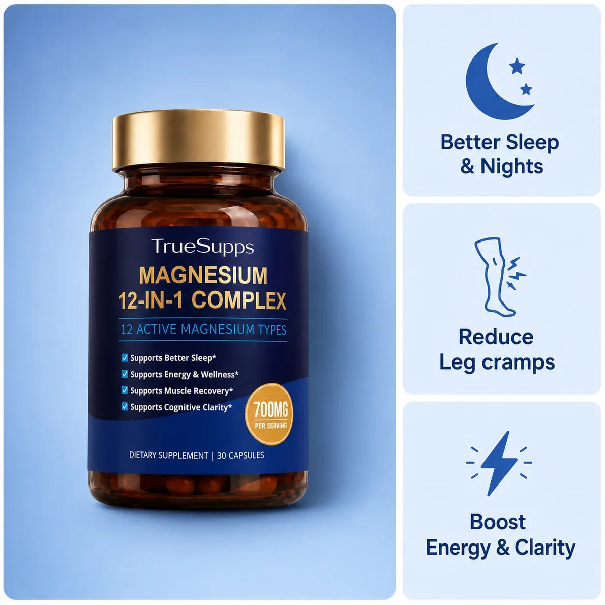 12-in-1 Magnesium Complex 700mg
