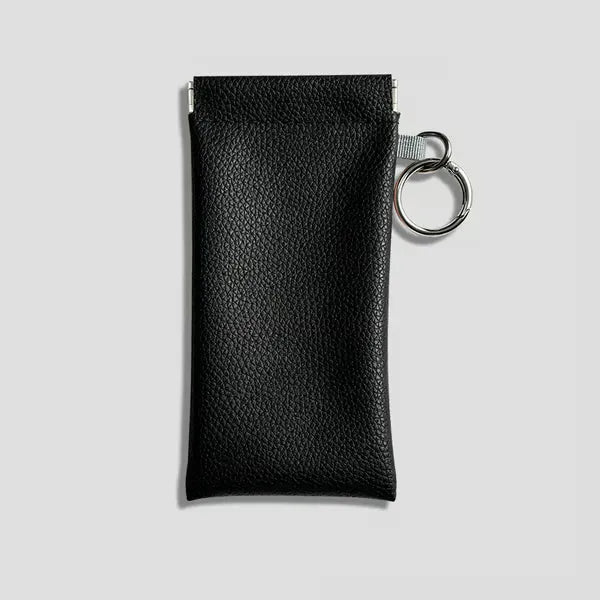 🏆75K+ SOLD!🕶️Soft PU Leather Sunglasses Pouch Elastic Opening Eyeglasses Bag