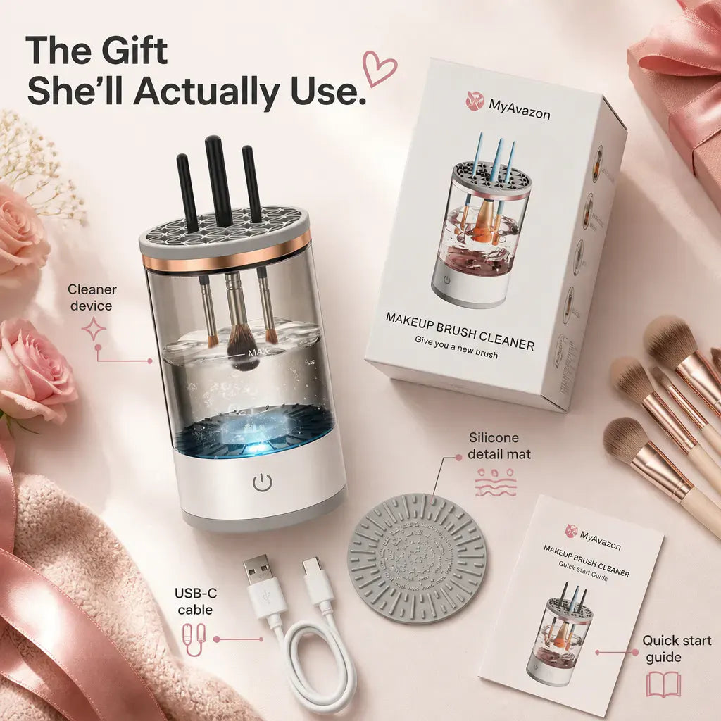 Electric Makeup Brush Cleaner