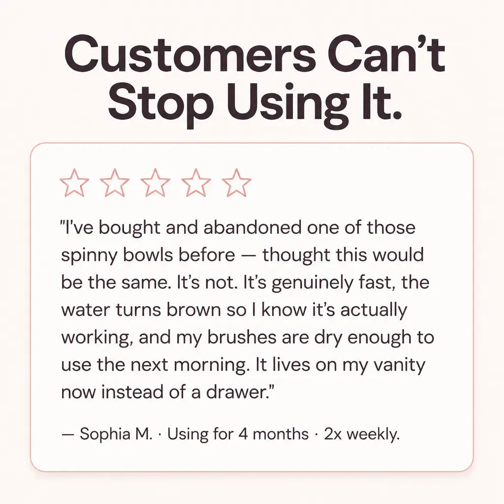 Electric Makeup Brush Cleaner