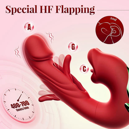💋 Limited-time offer 💋 2026 Upgraded 4-in-1 Flapping & Licking Vibrator