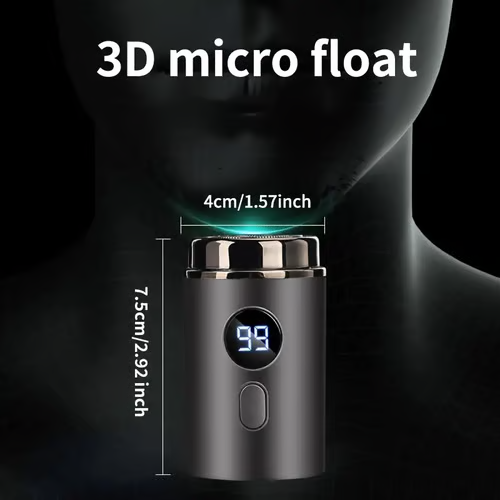 🔥Hot Promotion 49% OFF🔥Powerful Mini Electric Shaver With Digital Display