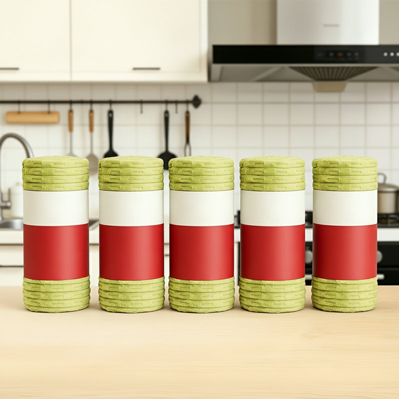 🧽 Reusable Tear-Off Cleaning Cloth Roll – Absorbent Microfiber Kitchen Towels ✨