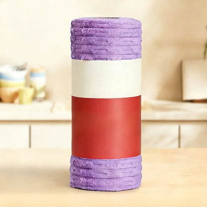 🧽 Reusable Tear-Off Cleaning Cloth Roll – Absorbent Microfiber Kitchen Towels ✨