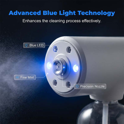 📢📢50% OFF !! ⏰ Cordless Nano Atomizer – Touchless Disinfecting, Blue Light – For Home, Office & Car 🏠