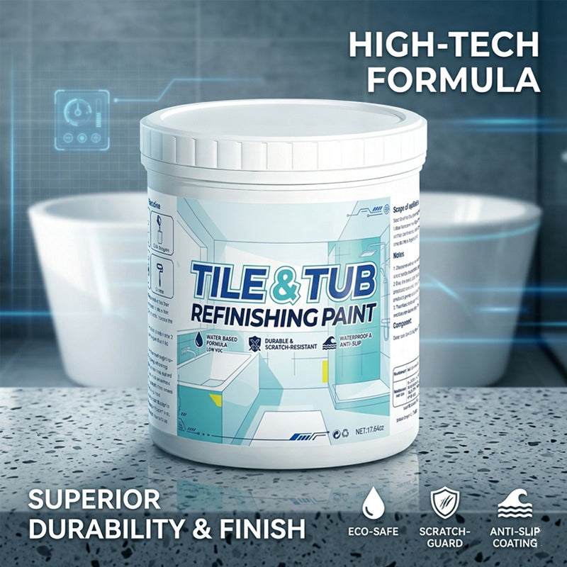 🔥Hot Sale - 49% OFF🔥Premium Tile & Tub Refinishing Paint Kit