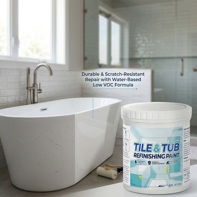 🔥Hot Sale - 49% OFF🔥Premium Tile & Tub Refinishing Paint Kit