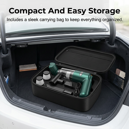 ⏰Cordless Car Vacuum – 10000Pa Suction & 4000mAh Battery 🚗