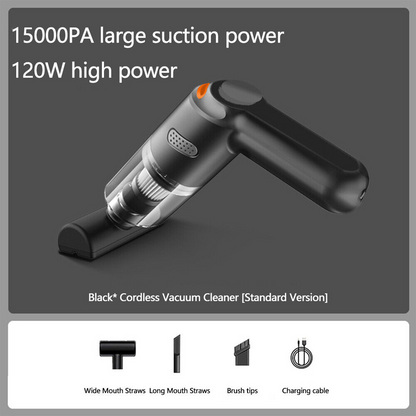 ⏰Cordless Car Vacuum – 10000Pa Suction & 4000mAh Battery 🚗