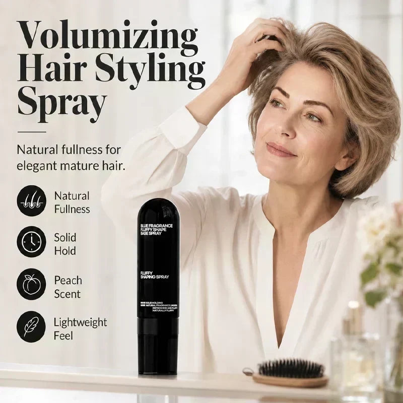 🥳2026 HOT SALE🥳💞50K+ SOLD! 🍑💨 50% OFF! Peach-scented Volumizing & Setting Spray – Lightweight formula adds natural bounce & long-lasting hold. Fresh peach fragrance – keeps fine hair full & fresh all day! 🧖‍♀️✨