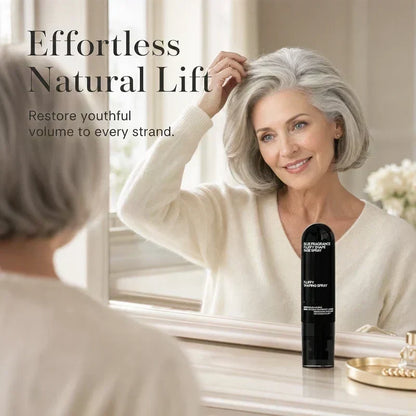 🥳2026 HOT SALE🥳💞50K+ SOLD! 🍑💨 50% OFF! Peach-scented Volumizing & Setting Spray – Lightweight formula adds natural bounce & long-lasting hold. Fresh peach fragrance – keeps fine hair full & fresh all day! 🧖‍♀️✨