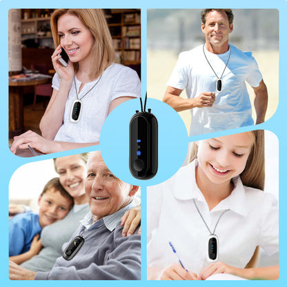 🌬️ Save 50% now! Portable negative ion air purifier - rechargeable mini design, perfect for travel, commuting and daily use both indoors and outdoors.