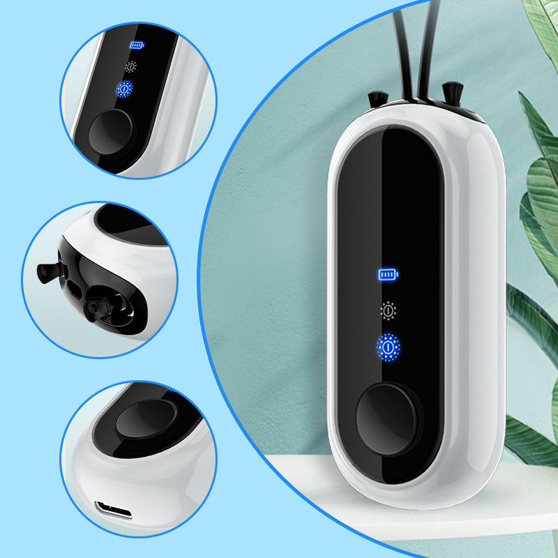 🌬️ Save 50% now! Portable negative ion air purifier - rechargeable mini design, perfect for travel, commuting and daily use both indoors and outdoors.