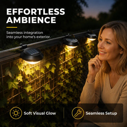 ☀️ Solar Outdoor Lights – Easy Wireless Garden Lighting