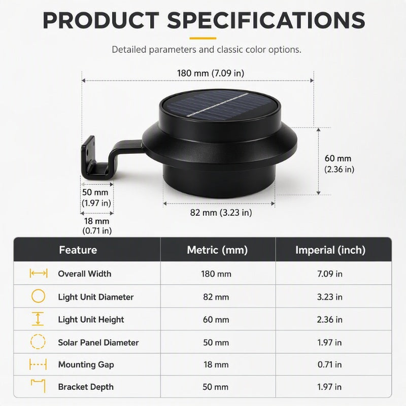☀️ Solar Outdoor Lights – Easy Wireless Garden Lighting