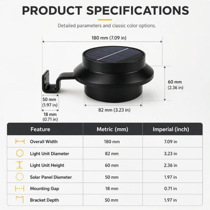 ☀️ Solar Outdoor Lights – Easy Wireless Garden Lighting