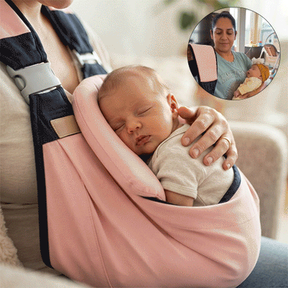 Infant Baby Carrier - Adjustable Baby Sling for Newborn to Toddler - Ergonomic 3D Mesh Baby Wraps Carrier - Breathable & Lightweight for 0-36 Months Baby (Green)