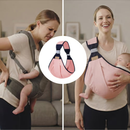 Infant Baby Carrier - Adjustable Baby Sling for Newborn to Toddler - Ergonomic 3D Mesh Baby Wraps Carrier - Breathable & Lightweight for 0-36 Months Baby (Green)