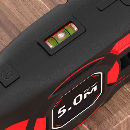 🔦 2-in-1 Tape Measure with Laser Guide 📏 Laser alignment + standard tape🛠️